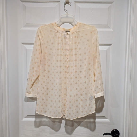 Liz Claiborne Career Sheer Blouse - Picture 1 of 5